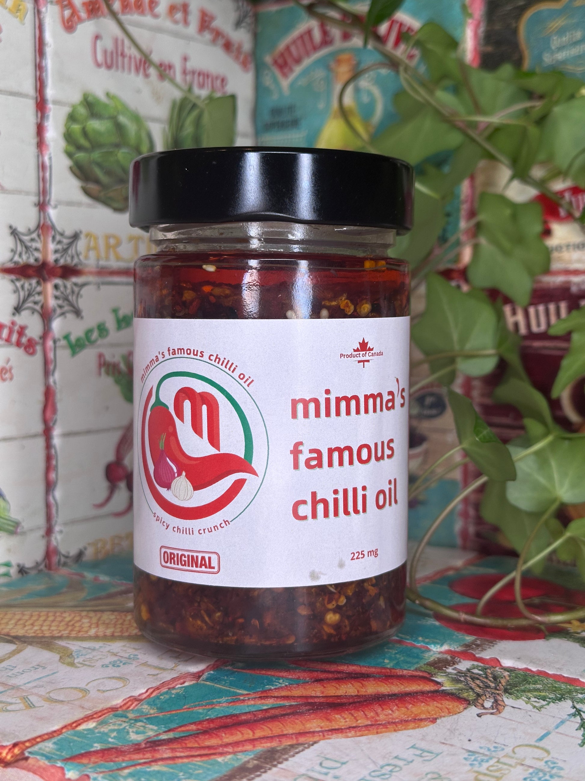 Mimma's Famous Chilli Oil- Original- 170 g - Spicy Original